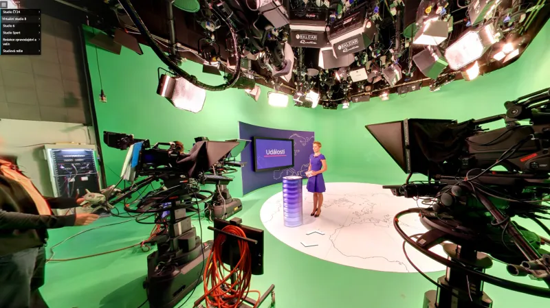 Virtuální prohlídka České televize