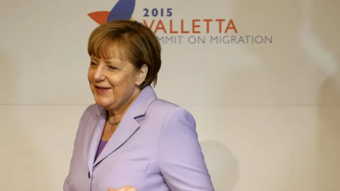 Angela Merkelová na maltském summitu