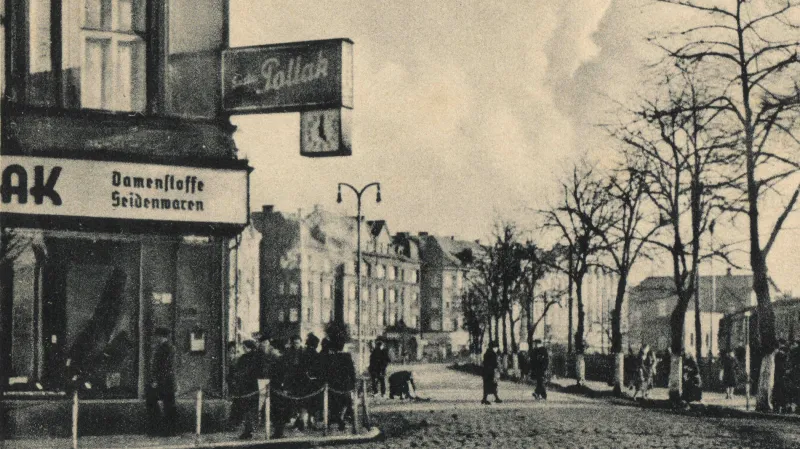 Historická podoba Nádražní ulice