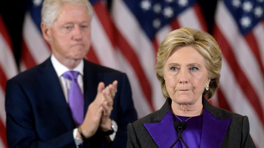 Hillary Clintonová v prvním veřejném projevu po prohraných volbách
