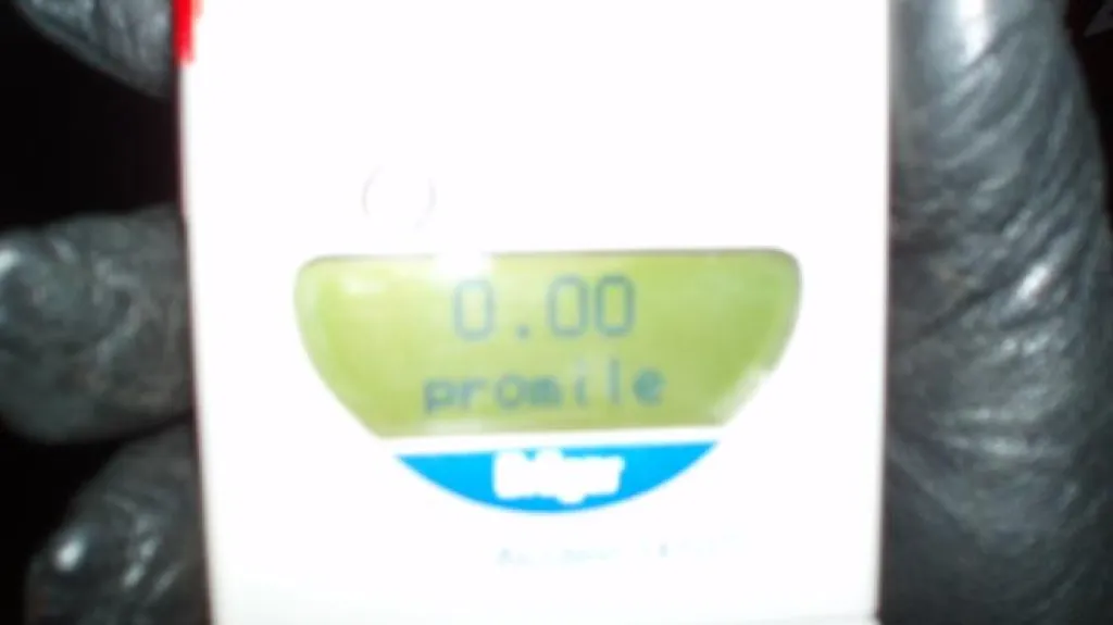 Digitální alkoholtester