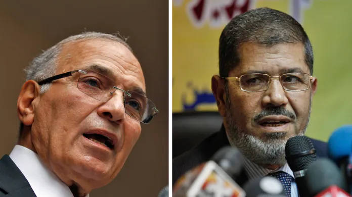 Ahmad Šafík a Muhammad Mursí
