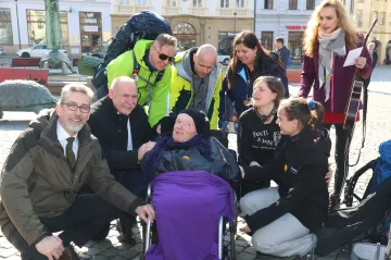 Na invalidním vozíku do Španělska. Milana Langera čeká pouť dlouhá tisíce kilometrů