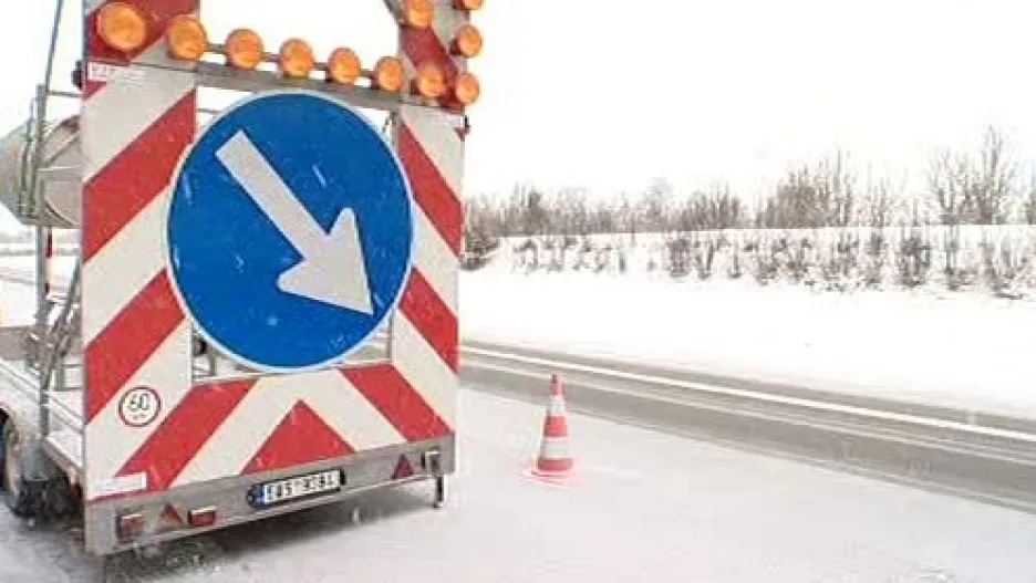 Omezení dopravy na dálnici