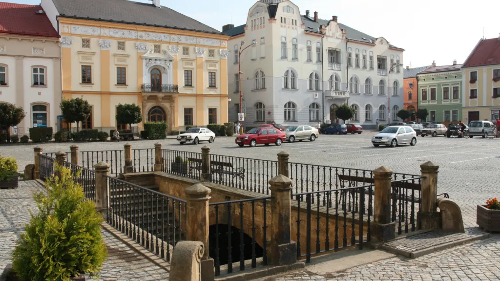 Náměstí Přemysla Otakara v Litovli