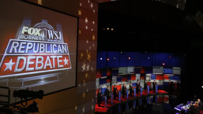 Debata republikánských kandidátů na prezidenta na Fox Business Network