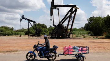 Zařízení na těžbu ropy ve Venezuele