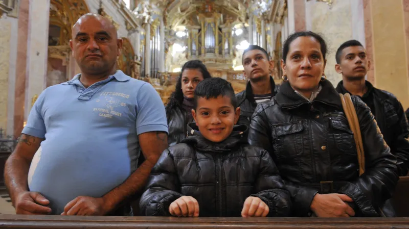 Romská pouť na Svatém Kopečku