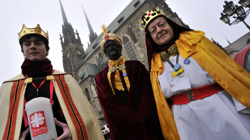 Kašpar, Melichar a Baltazar vyrážejí na sbírku