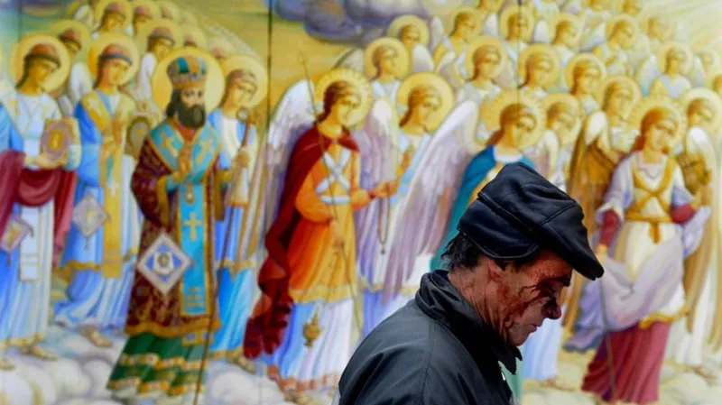 Czech Press Photo 2014 - Fotografie roku. Začátek, Kyjev, Ukrajina, zima 2013