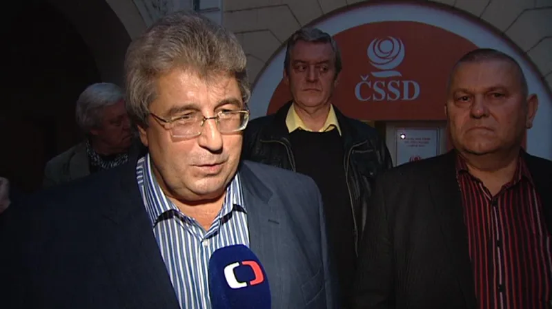 Volební lídr ČSSD Josef Řihák