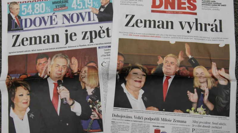 Lidové noviny a MF Dnes