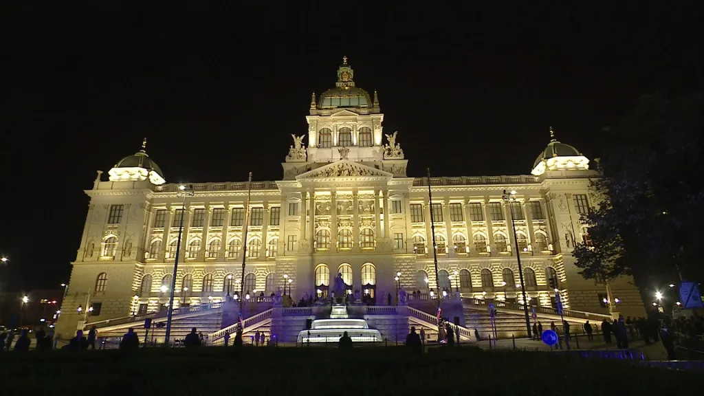 Budova zrekonstruovaného Národního muzea