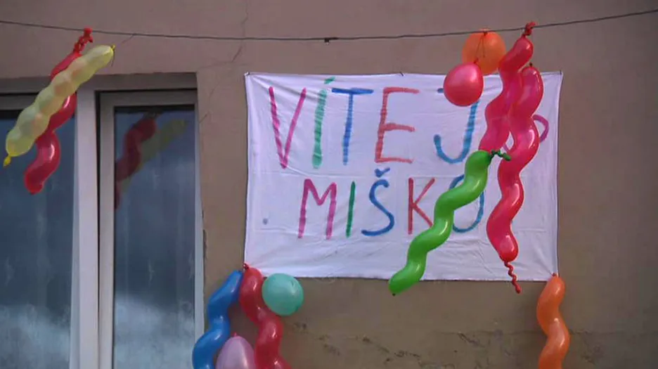 Vítání unesené Michalky v Trmicích
