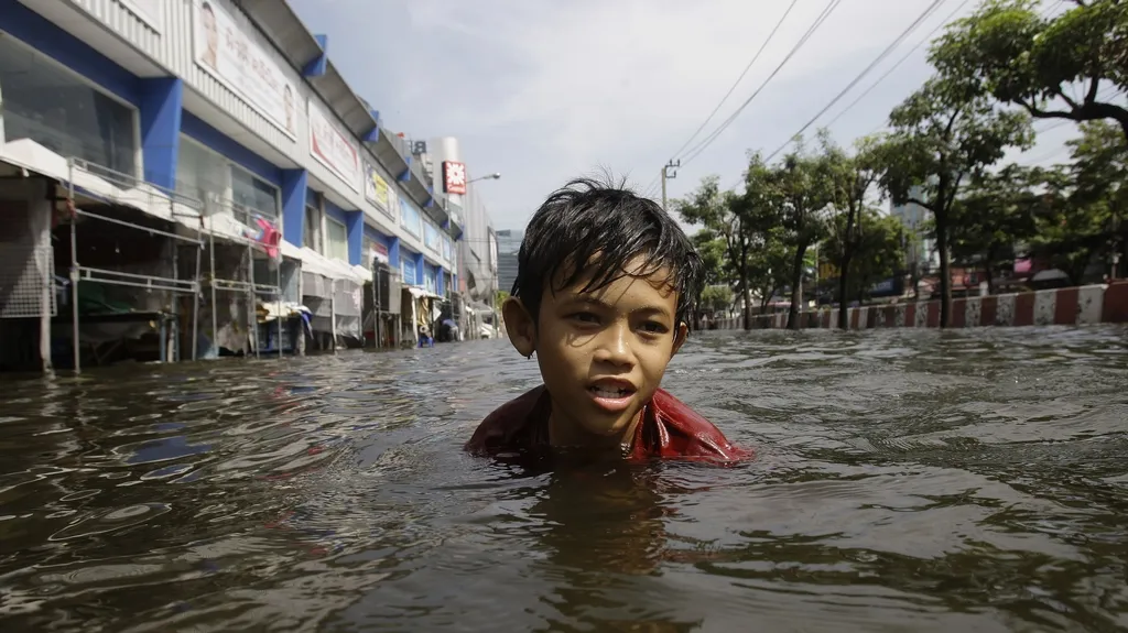 Záplavy v Thajsku