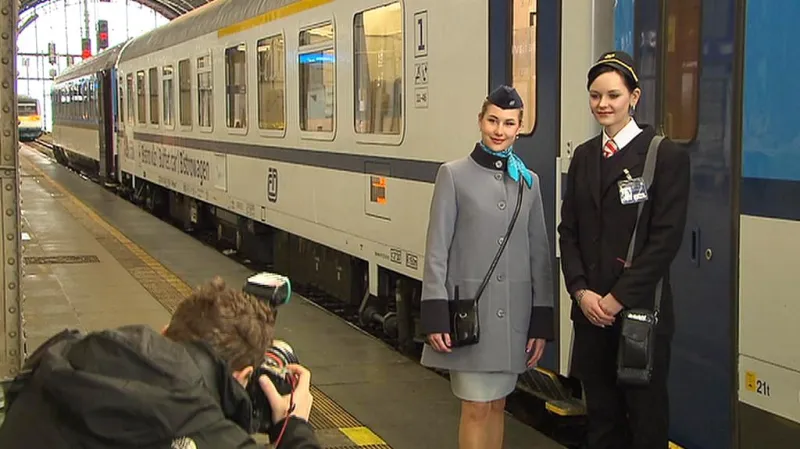 Palubní personál Českých drah