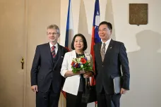Tchajwanský ministr zahraničí se sešel s Vystrčilem, jednali o Ukrajině či závislosti na Číně a Rusku