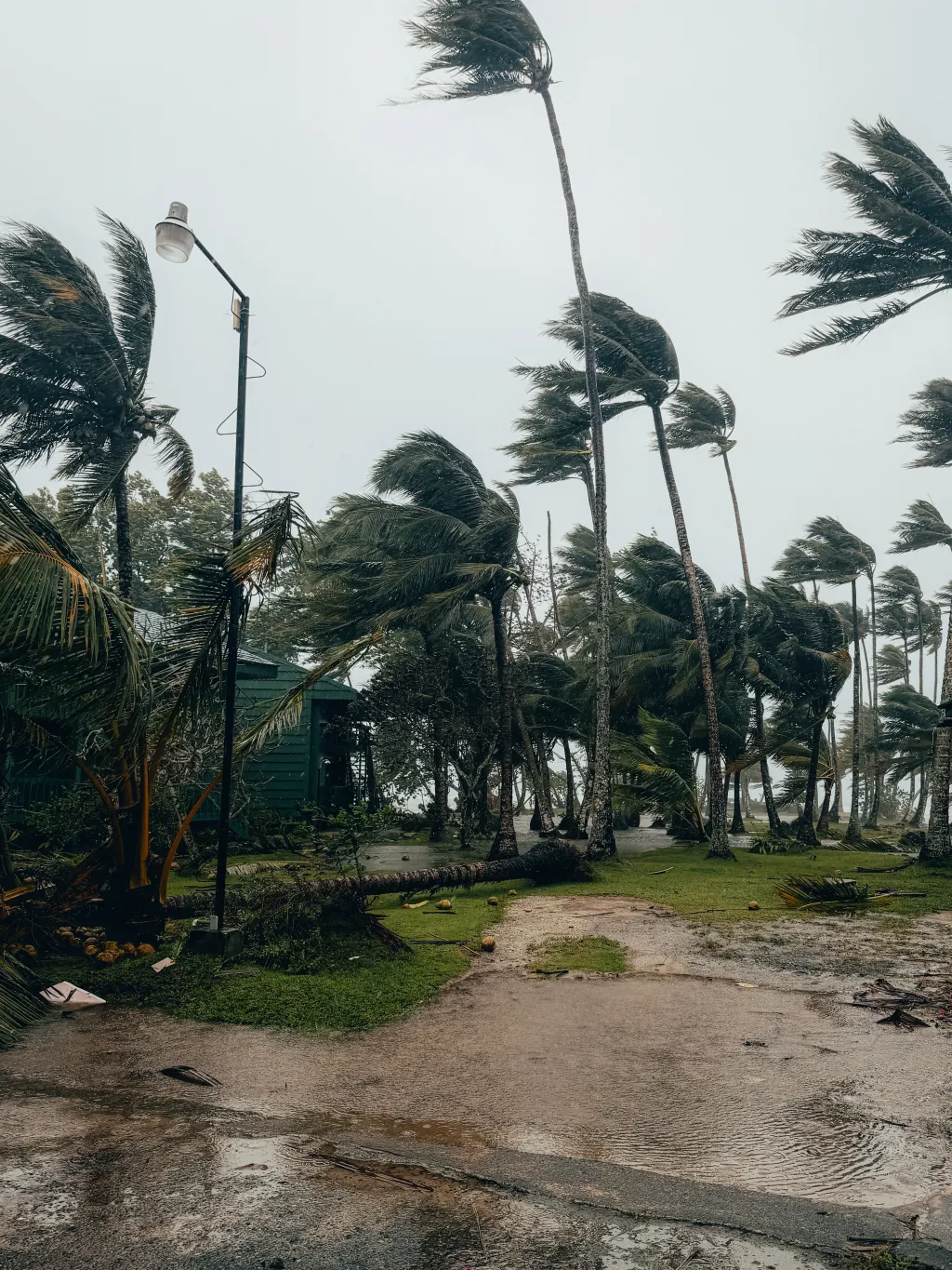 Supertajfun Sinlaku zasáhl souostroví Severní Mariany v západním Pacifiku.