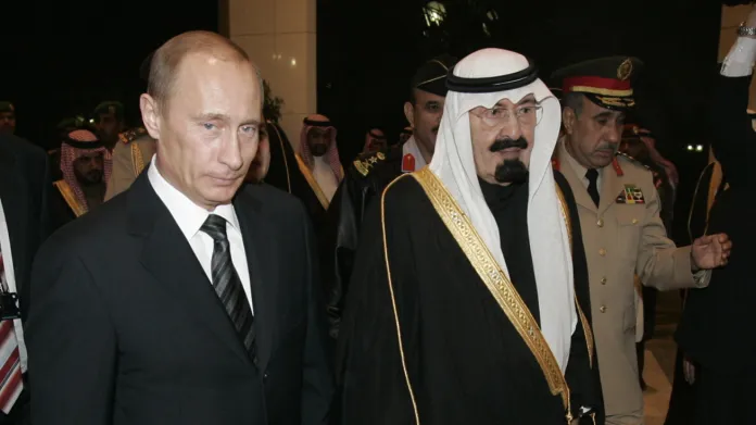 Vladimir Putin a král Abdalláh