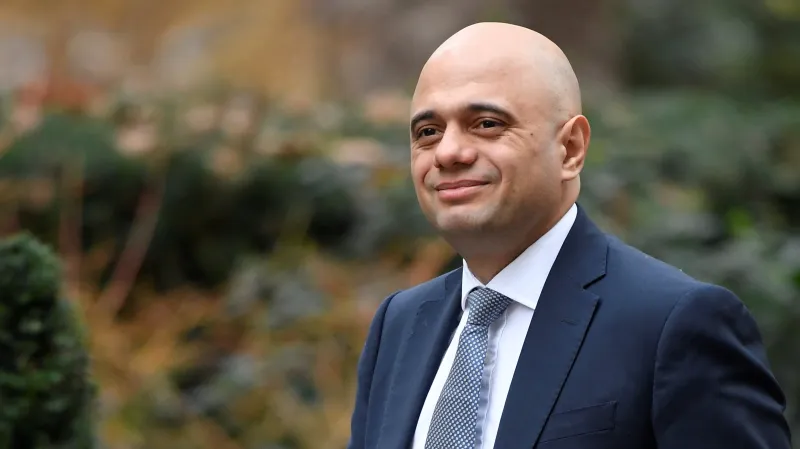 Britský ministr Sajid Javid