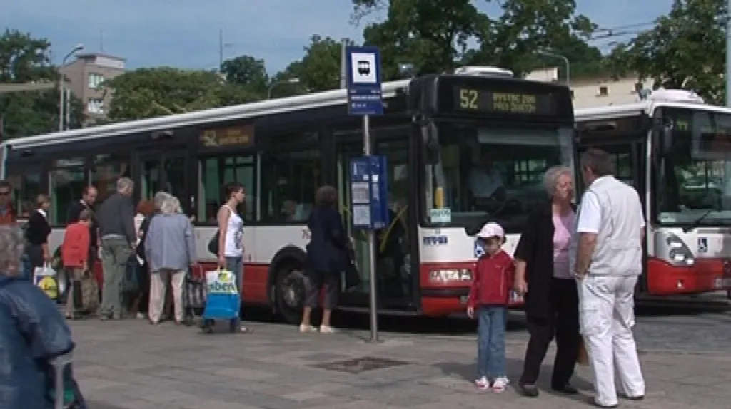 Městská hromadná doprava v Brně