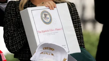 Složka s kauzou Epstein (únor 2025)