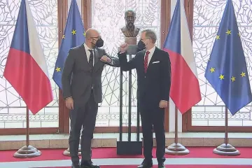 Potřebujeme jádro jako čistý zdroj, řekl Fiala předsedovi Evropské rady Michelovi