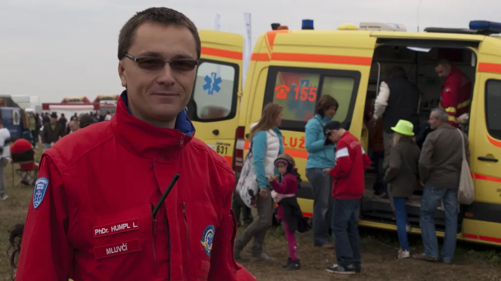 Lukáš Humpl, mluvčí krajské záchranné služby MS kraje
