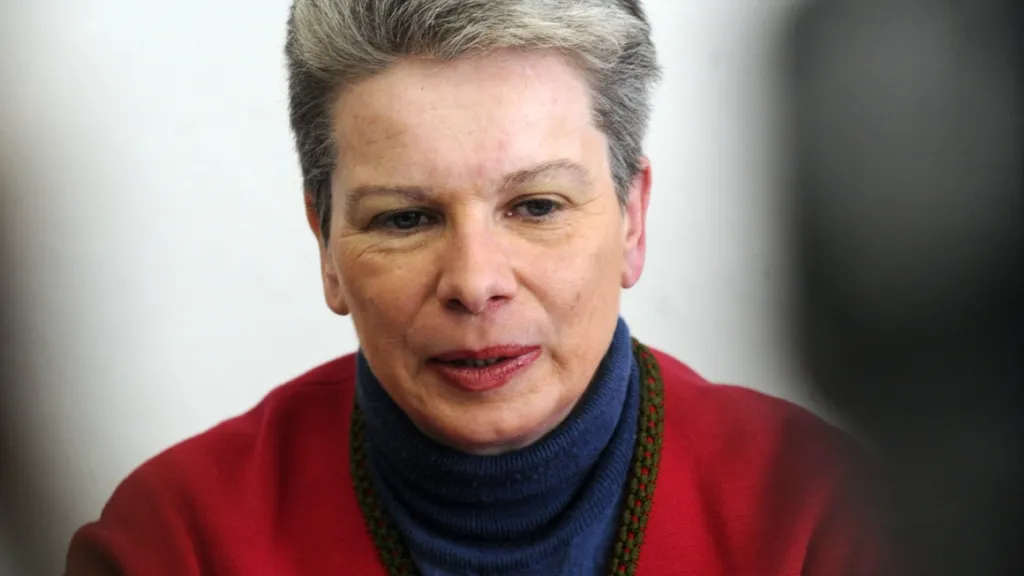 Mluvčí Vrchního státního zastupitelství v Praze Irena Válová na snímku z roku 2009