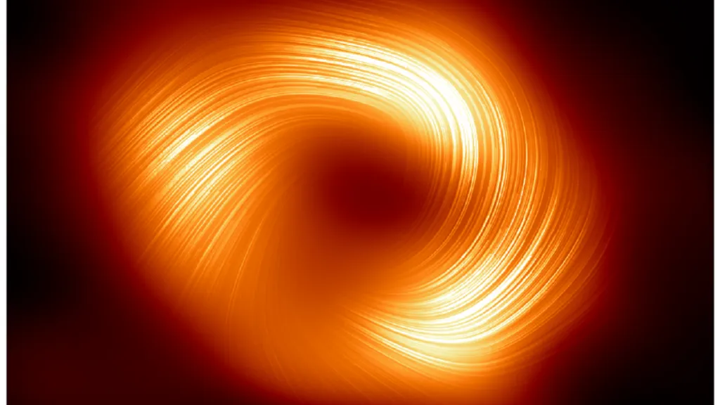 Nový snímek černé díry v srdci Mléčné dráhy