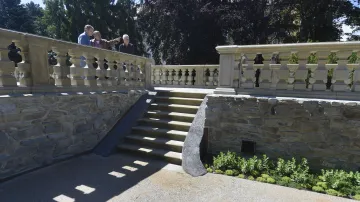 Na zámku v Bruntále opravili zahradní sál