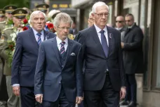Svobodu je třeba bránit společně, řekl Vystrčil na pietě k Pražskému povstání