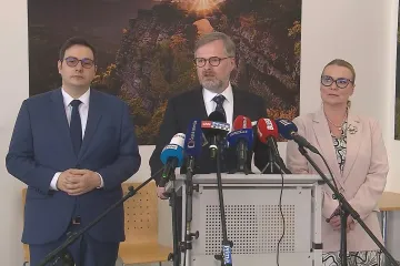 Vítám jasný přístup Aliance k Rusku a Číně, uvedl Fiala před odletem na summit NATO