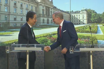 Fiala jednal s jihokorejským premiérem o jádru, železnici či Ukrajině