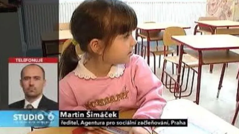 Ředitel agentury Martin Šimáček ve Studiu ČT24