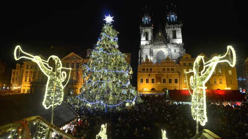 Zahájení vánočních trhů v Praze
