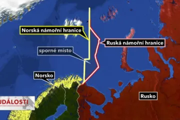 Rusko a Norsko si rozdělily spornou oblast v Barentsově moři