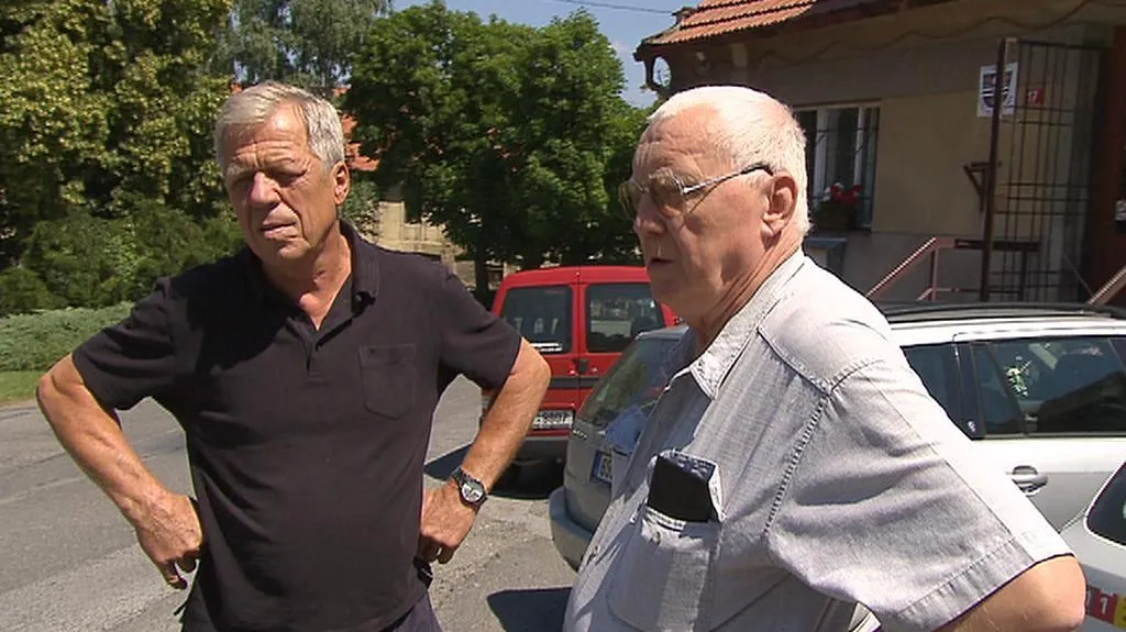 Starosta Libor Holík (vlevo) a místostarosta Ludvík Wařecha