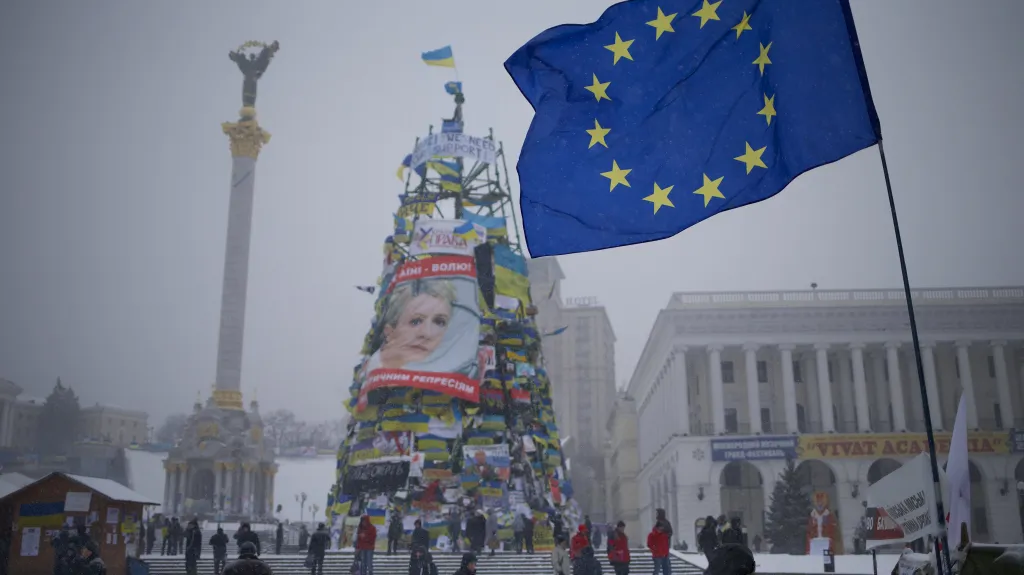 Náměstí Nezávislosti v Kyjevě