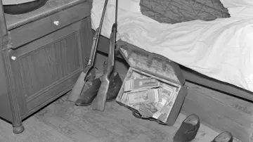 Jeden ze snímků, který měl dokazovat údajnou protistátní činnost klášterů (Svatá Hora)