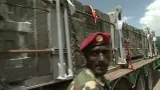 Transport aksumského obelisku do Etiopie