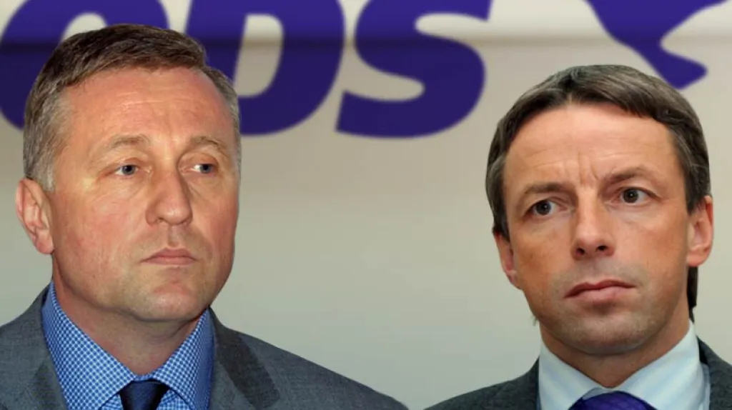 Mirek Topolánek a Pavel Bém