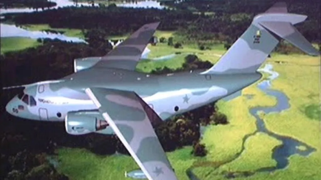 Prototyp letounu KC 390