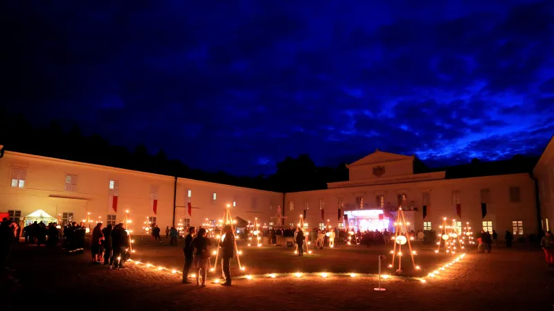 Hradozámecká noc na zámku Kynžvart