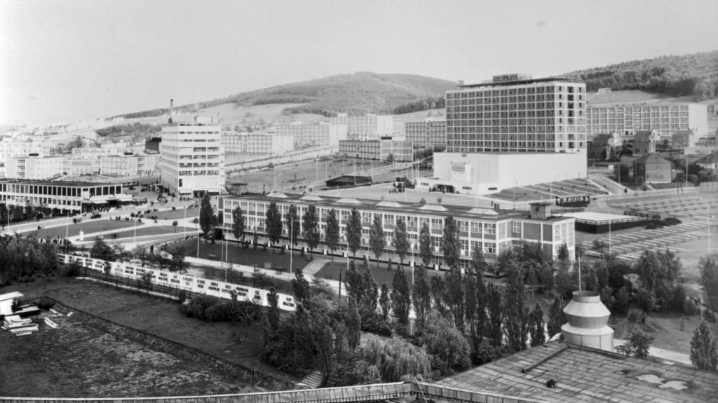 Baťovy závody ve Zlíně v roce 1933