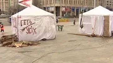 Demonstrace na Ukrajině