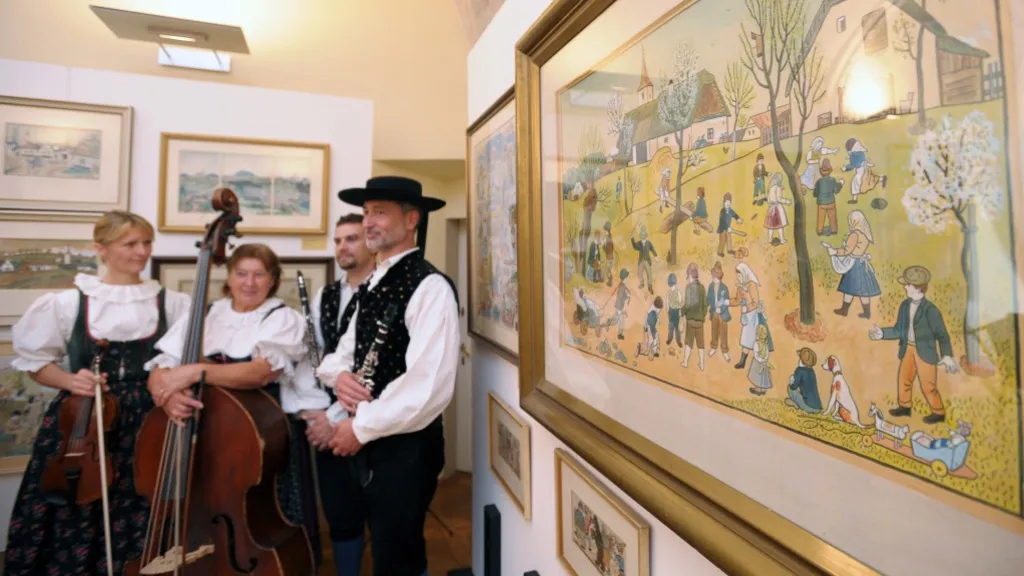 Výstava děl Josefa Lady byla zahájena