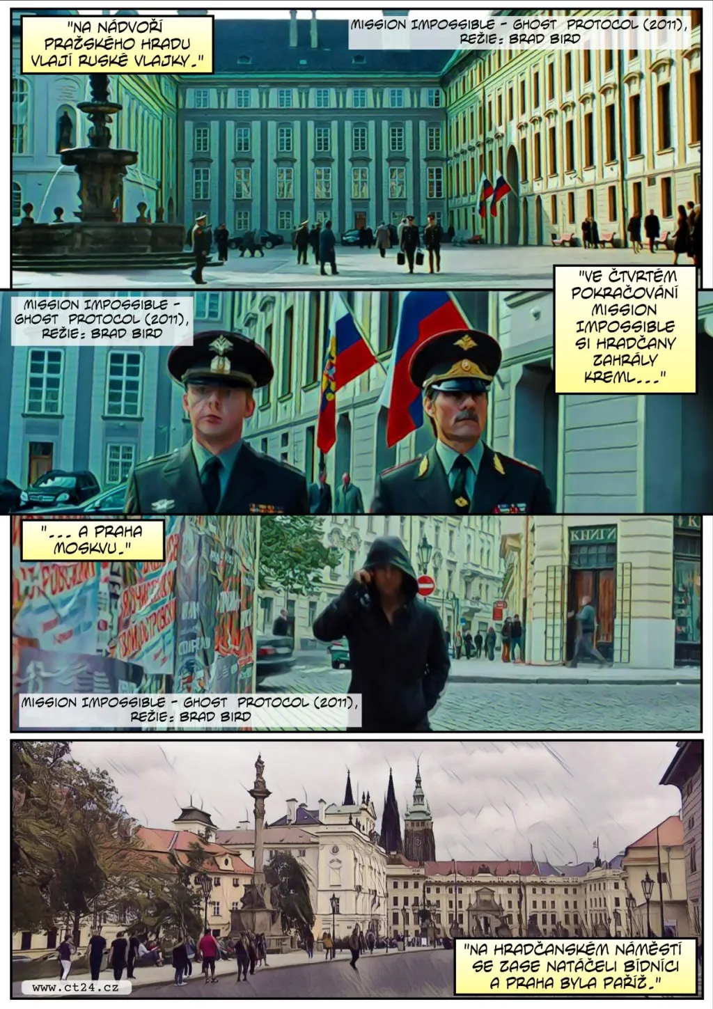 Praha platí filmařům za to, že vypadá jako... Praha