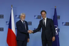 Musíme posílit schopnost odstrašení, řekl Rutte po jednání s Pavlem