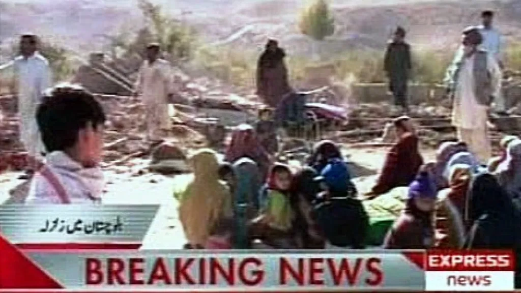 Zemětřesení v Pákistánu